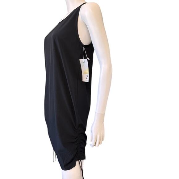 NEW Z BY ZELLA NORDSTROM Black Cinch Ties Tank Dress Size XS - Picture 3 of 6